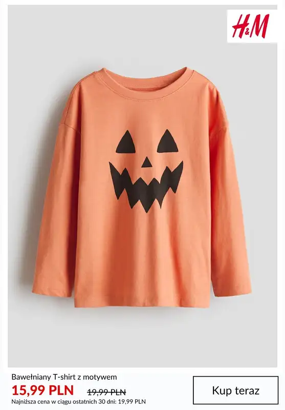 H&M - gazetka promocyjna HALLOWEEN - kostiumy i dodatki dziecięce od czwartku 16.10  - strona 4