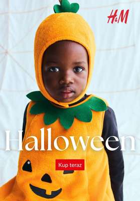 H&M - gazetka promocyjna HALLOWEEN - kostiumy i dodatki dziecięce od czwartku 16.10 