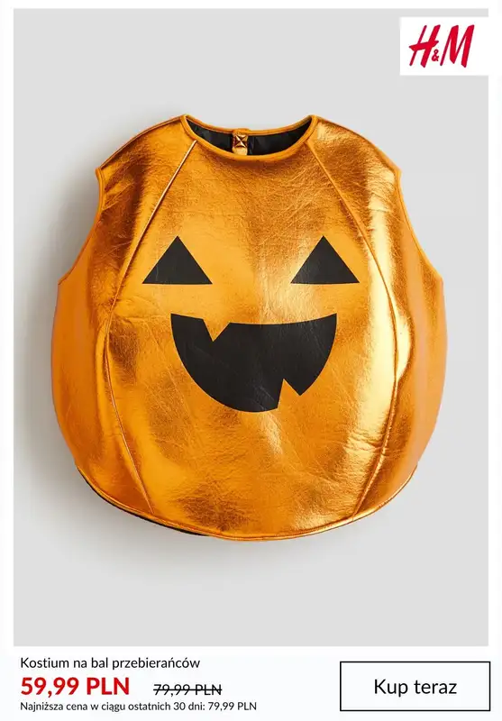 H&M - gazetka promocyjna HALLOWEEN - kostiumy i dodatki dziecięce od czwartku 16.10  - strona 8