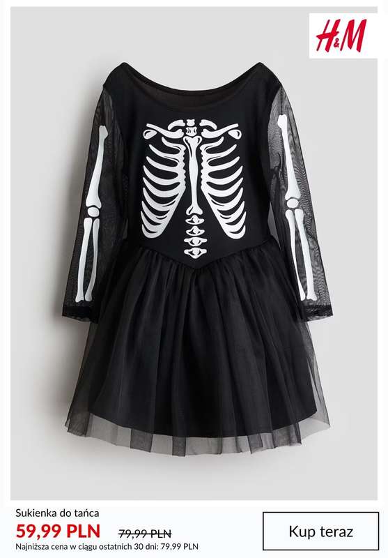 H&M - gazetka promocyjna HALLOWEEN - kostiumy i dodatki dziecięce od czwartku 16.10  - strona 7