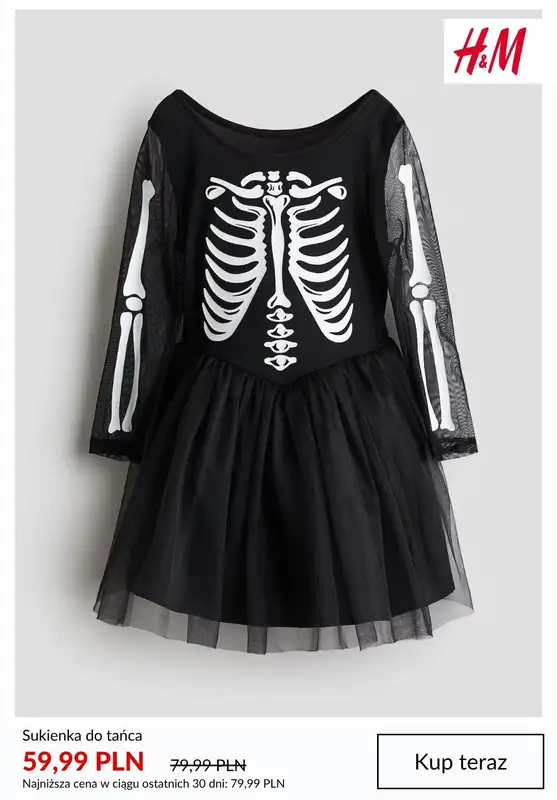 H&M - gazetka promocyjna HALLOWEEN - kostiumy i dodatki dziecięce od czwartku 16.10  - strona 7