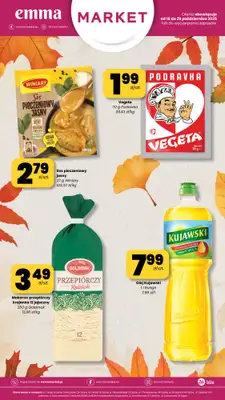 emma MARKET - gazetka promocyjna Plakat promocyjny od czwartku 16.10 do środy 29.10