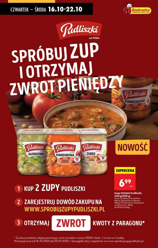 Biedronka - gazetka promocyjna Od czwartku, Z ladą tradycyjną od czwartku 16.10 do środy 22.10 - strona 39