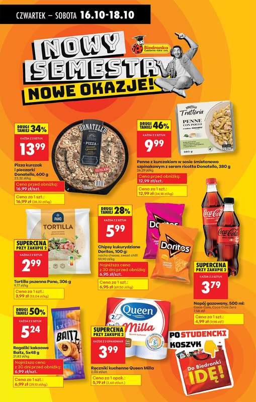 Biedronka - gazetka promocyjna Od czwartku, Z ladą tradycyjną od czwartku 16.10 do środy 22.10 - strona 43
