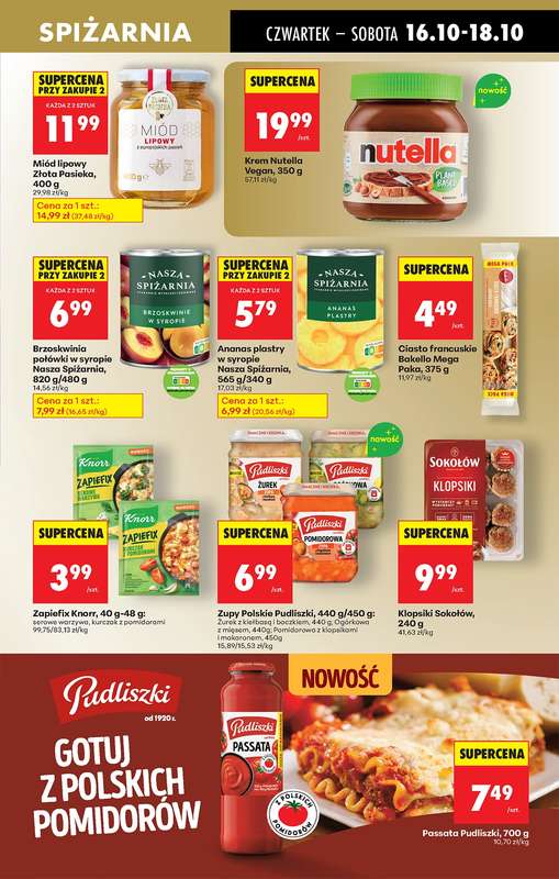 Biedronka - gazetka promocyjna Od czwartku, Z ladą tradycyjną od czwartku 16.10 do środy 22.10 - strona 53