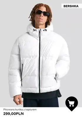 Bershka - gazetka promocyjna Męskie kurtki pikowane od czwartku 16.10 do czwartku 23.10 - strona 3