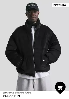 Bershka - gazetka promocyjna Męskie kurtki pikowane od czwartku 16.10 do czwartku 23.10 - strona 5