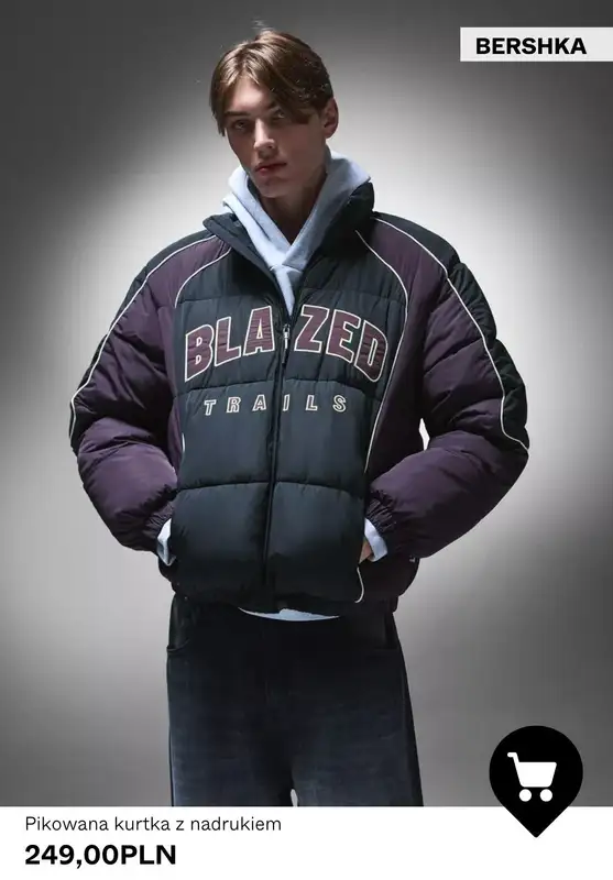 Bershka - gazetka promocyjna Męskie kurtki pikowane od czwartku 16.10 do czwartku 23.10 - strona 4
