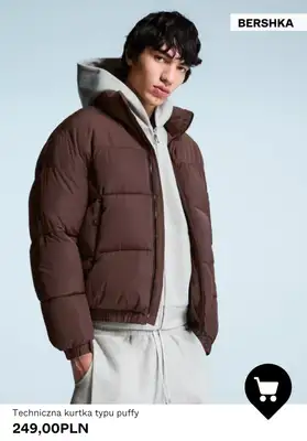 Bershka - gazetka promocyjna Męskie kurtki pikowane od czwartku 16.10 do czwartku 23.10 - strona 8