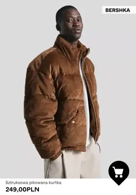 Bershka - gazetka promocyjna Męskie kurtki pikowane od czwartku 16.10 do czwartku 23.10 - strona 6