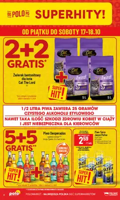 POLOmarket - gazetka promocyjna Gazetka od środy 15.10 do wtorku 21.10 - strona 4