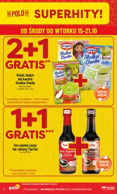 POLOmarket - gazetka promocyjna Gazetka od środy 15.10 do wtorku 21.10 - strona 8