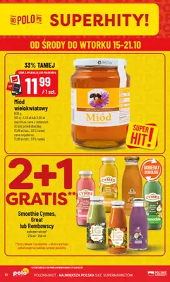 POLOmarket - gazetka promocyjna Gazetka od środy 15.10 do wtorku 21.10 - strona 10