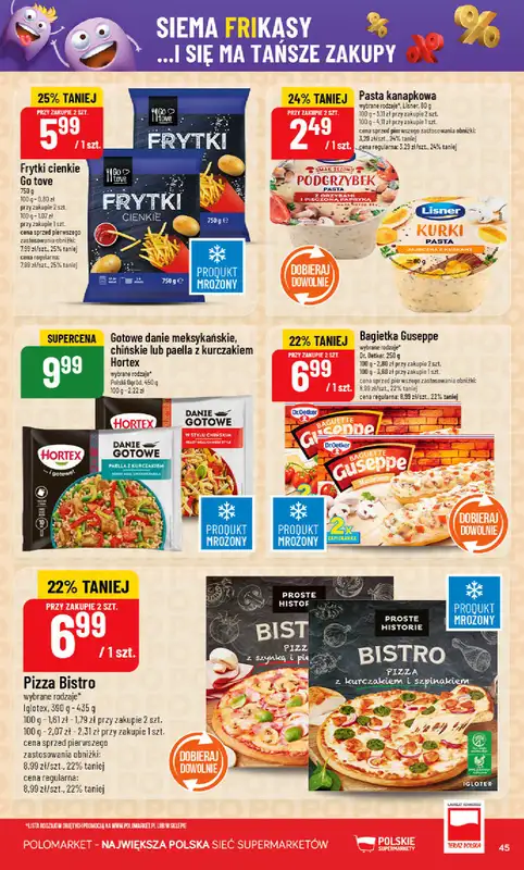 POLOmarket - gazetka promocyjna Gazetka od środy 15.10 do wtorku 21.10 - strona 45