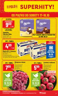 POLOmarket - gazetka promocyjna Gazetka od środy 15.10 do wtorku 21.10 - strona 5