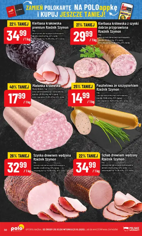 POLOmarket - gazetka promocyjna Gazetka od środy 15.10 do wtorku 21.10 - strona 30