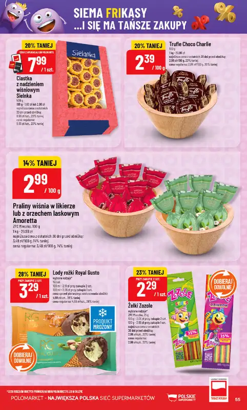 POLOmarket - gazetka promocyjna Gazetka od środy 15.10 do wtorku 21.10 - strona 55