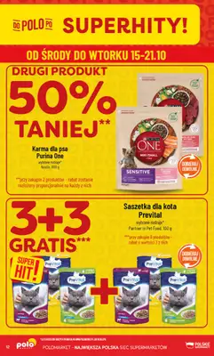 POLOmarket - gazetka promocyjna Gazetka od środy 15.10 do wtorku 21.10 - strona 12
