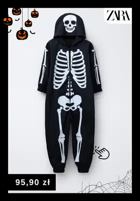 Zara - gazetka promocyjna Halloween - kostiumy dziecięce od czwartku 16.10  - strona 8
