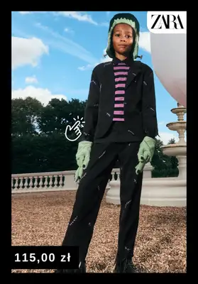 Zara - gazetka promocyjna Halloween - kostiumy dziecięce od czwartku 16.10  - strona 5