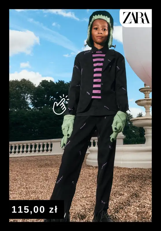 Zara - gazetka promocyjna Halloween - kostiumy dziecięce od czwartku 16.10  - strona 5