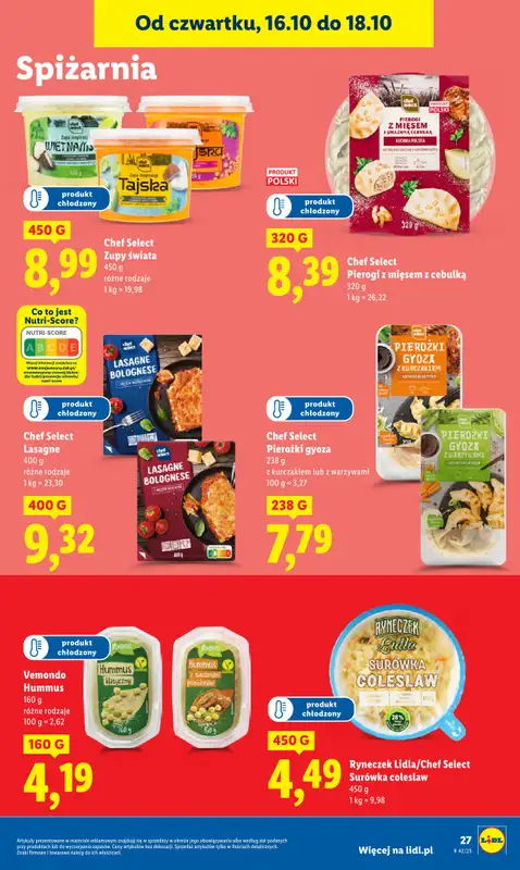 Lidl - gazetka promocyjna Oferta od czwartku od czwartku 16.10 do soboty 18.10 - strona 33