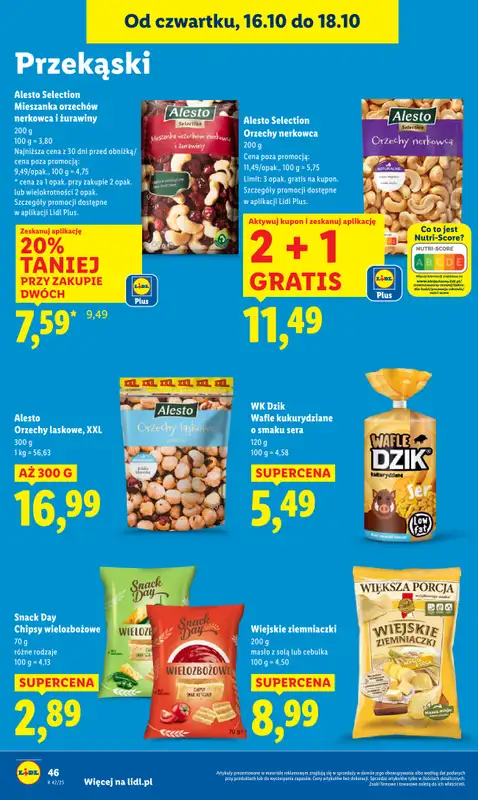 Lidl - gazetka promocyjna Oferta od czwartku od czwartku 16.10 do soboty 18.10 - strona 52