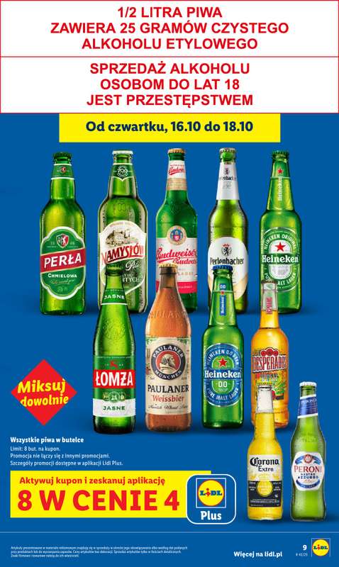 Lidl - gazetka promocyjna Oferta od czwartku od czwartku 16.10 do soboty 18.10 - strona 9