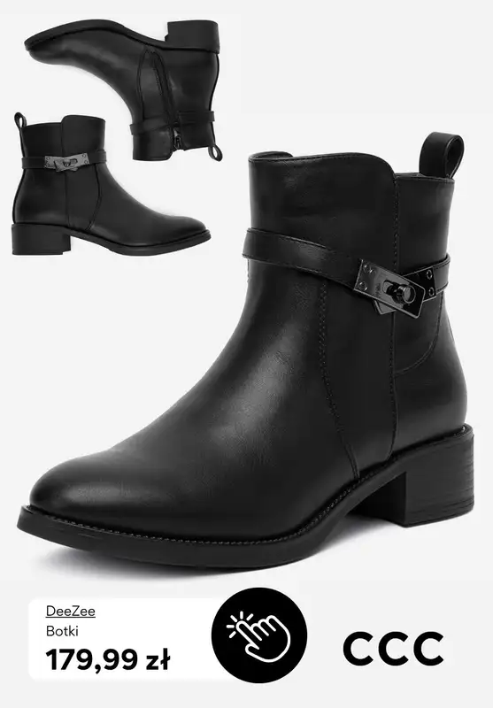 CCC - gazetka promocyjna Obuwie damskie - TYLKO ONLINE od czwartku 16.10  - strona 5