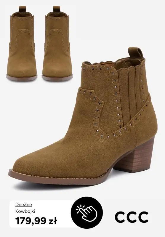 CCC - gazetka promocyjna Obuwie damskie - TYLKO ONLINE od czwartku 16.10  - strona 8