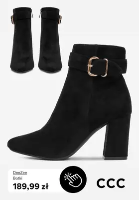 CCC - gazetka promocyjna Obuwie damskie - TYLKO ONLINE od czwartku 16.10  - strona 9