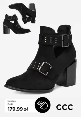 CCC - gazetka promocyjna Obuwie damskie - TYLKO ONLINE od czwartku 16.10  - strona 6