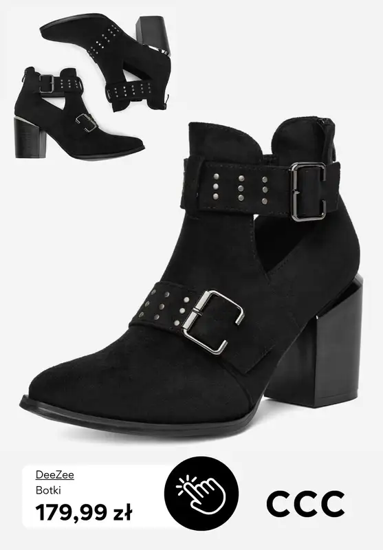 CCC - gazetka promocyjna Obuwie damskie - TYLKO ONLINE od czwartku 16.10  - strona 6