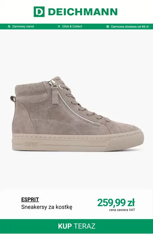 Deichmann - gazetka promocyjna Buty damskie Esprit od piątku 17.10  - strona 8