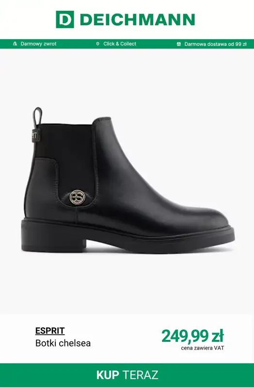 Deichmann - gazetka promocyjna Buty damskie Esprit od piątku 17.10  - strona 7