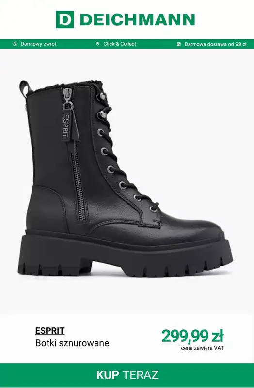 Deichmann - gazetka promocyjna Buty damskie Esprit od piątku 17.10  - strona 6