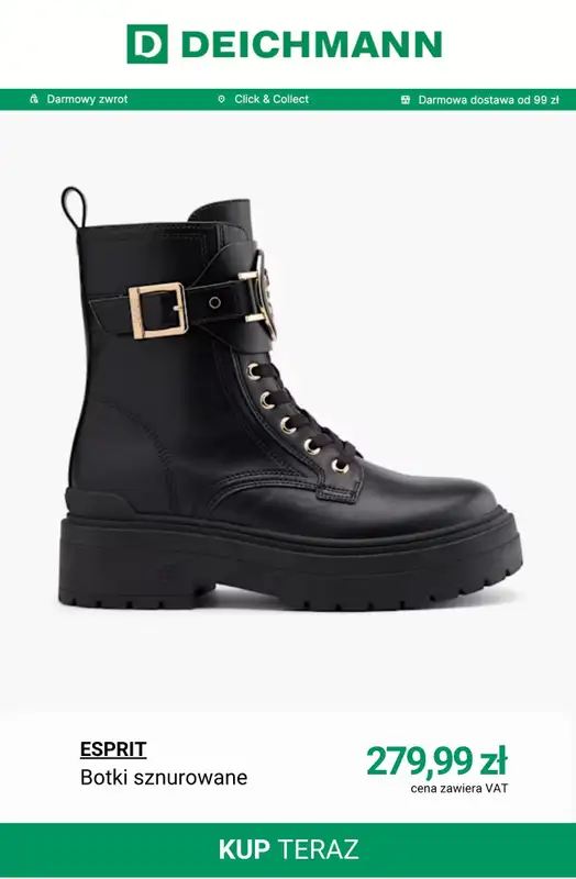 Deichmann - gazetka promocyjna Buty damskie Esprit od piątku 17.10  - strona 10