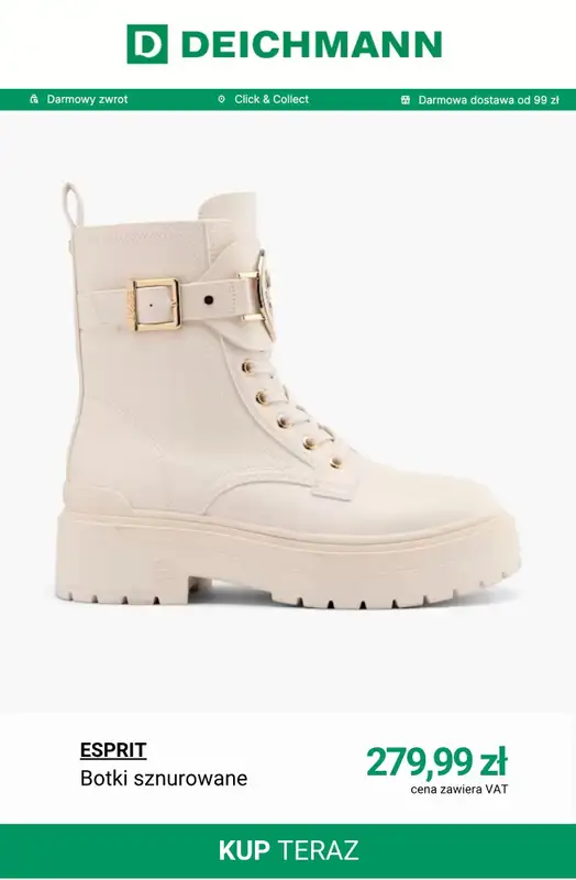 Deichmann - gazetka promocyjna Buty damskie Esprit od piątku 17.10  - strona 9