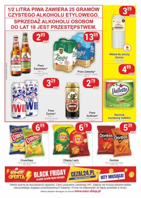 Delikatesy Sezam - gazetka promocyjna Gazetka od czwartku 30.10 do środy 12.11 - strona 4 Delikatesy Sezam - gazetka promocyjna Gazetka od czwartku 30.10 do środy 12.11 - strona 4