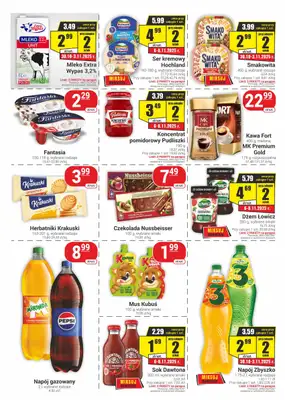 Delikatesy Sezam - gazetka promocyjna Gazetka od czwartku 30.10 do środy 12.11 - strona 3 Delikatesy Sezam - gazetka promocyjna Gazetka od czwartku 30.10 do środy 12.11 - strona 3