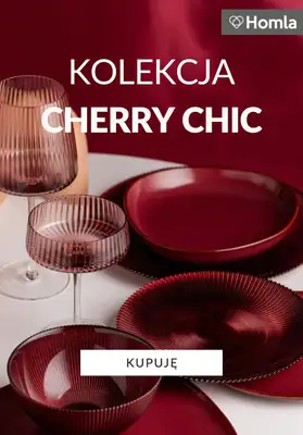 Homla - gazetka promocyjna Kolekcja Cherry Chic od piątku 17.10 