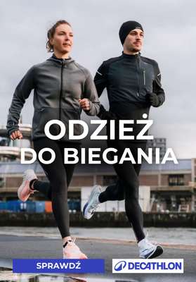 Decathlon - gazetka promocyjna Odzież do biegania od piątku 17.10 