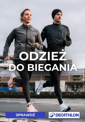 Decathlon - gazetka promocyjna Odzież do biegania od piątku 17.10 