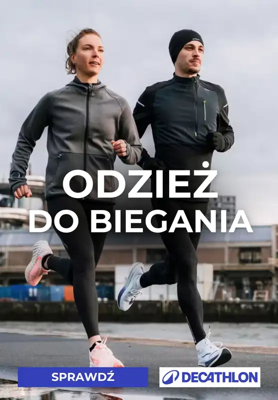 Decathlon - gazetka promocyjna Odzież do biegania  