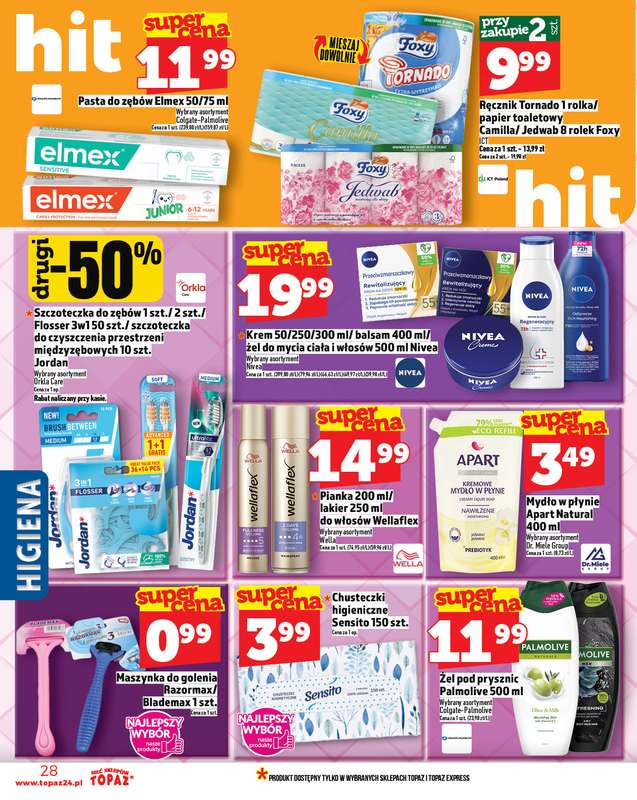 TOPAZ - gazetka promocyjna Gazetka od czwartku 23.10 do środy 29.10 - strona 28