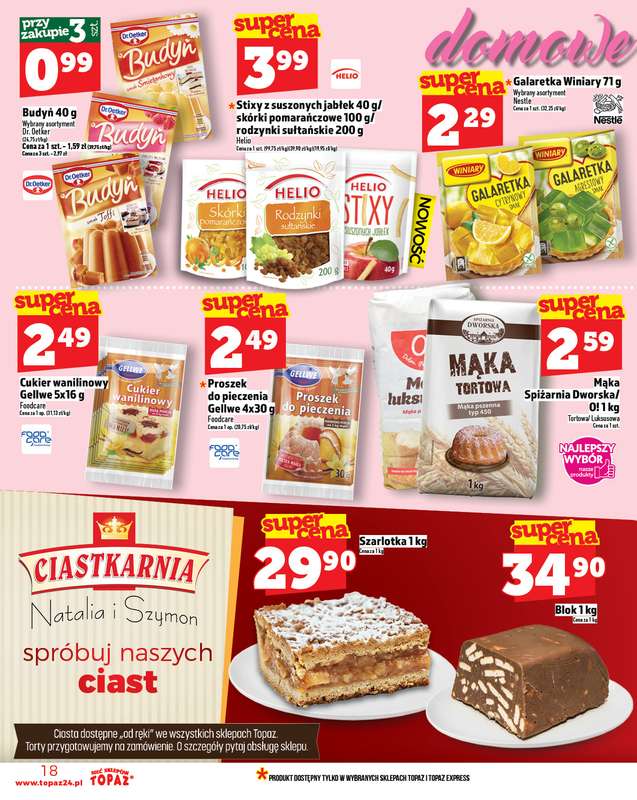 TOPAZ - gazetka promocyjna Gazetka od czwartku 23.10 do środy 29.10 - strona 18