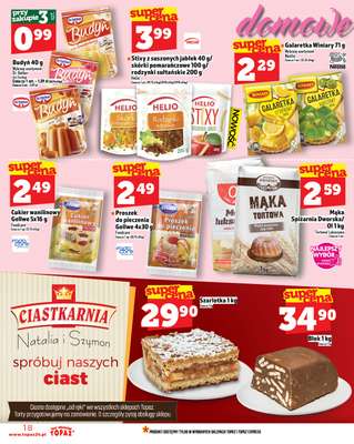 TOPAZ - gazetka promocyjna Gazetka od czwartku 23.10 do środy 29.10 - strona 18 TOPAZ - gazetka promocyjna Gazetka od czwartku 23.10 do środy 29.10 - strona 18
