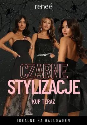 Renee - gazetka promocyjna Czarne stylizacje idealne na Halloween! od czwartku 16.10 do środy 22.10