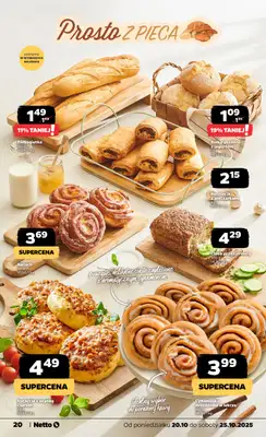Netto - gazetka promocyjna Gazetka Spożywcza od poniedziałku 20.10 do soboty 25.10 - strona 20