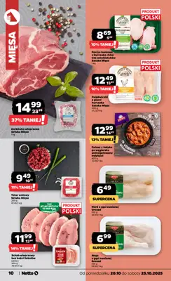 Netto - gazetka promocyjna Gazetka Spożywcza od poniedziałku 20.10 do soboty 25.10 - strona 10